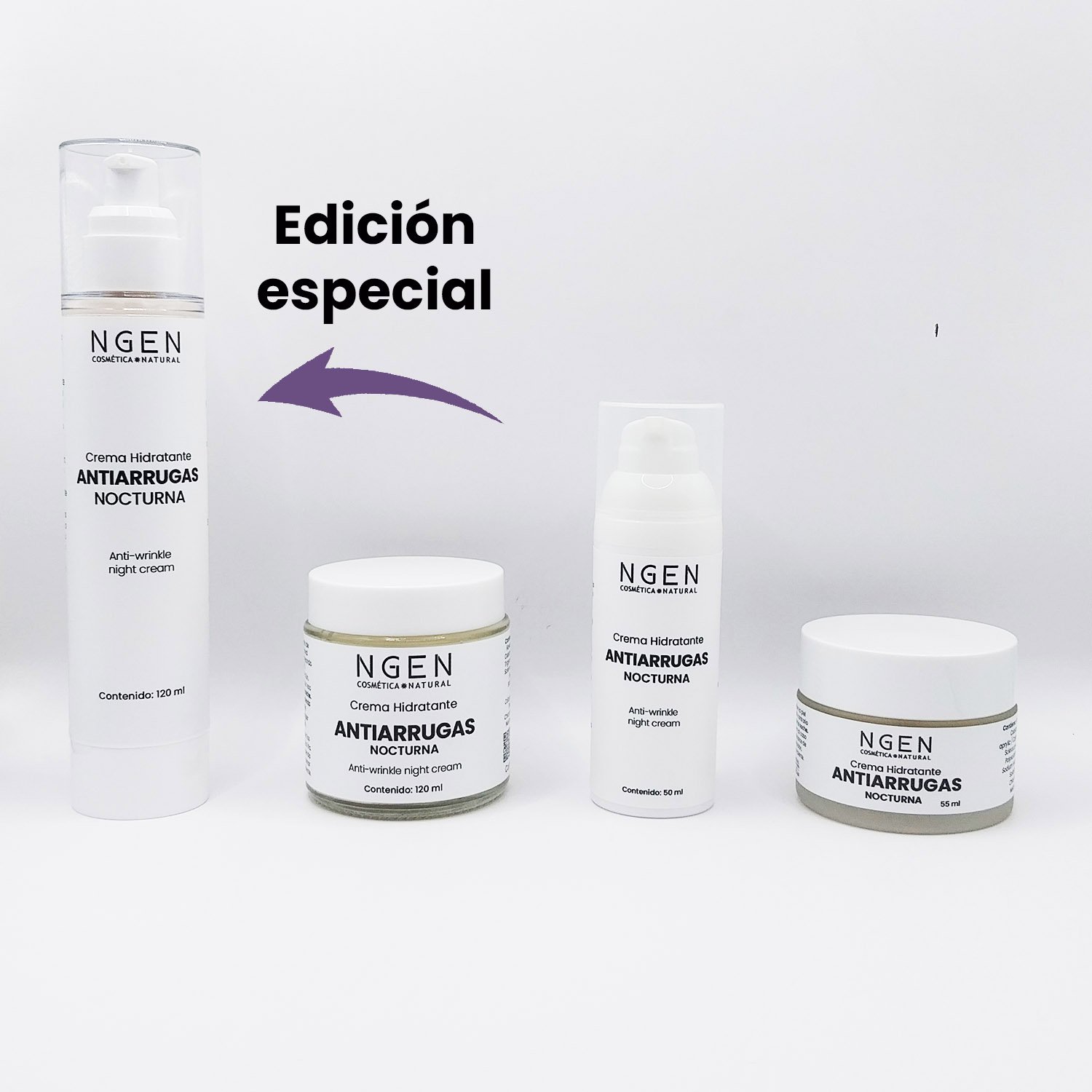 Crema antiarrugas nocturna