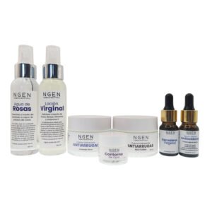 Set facial completo vidrio pequeño