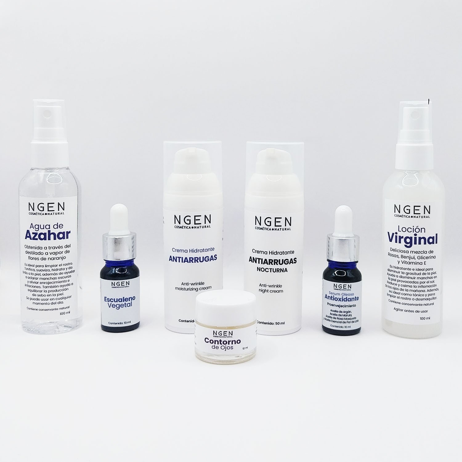 Set skincare completo airless