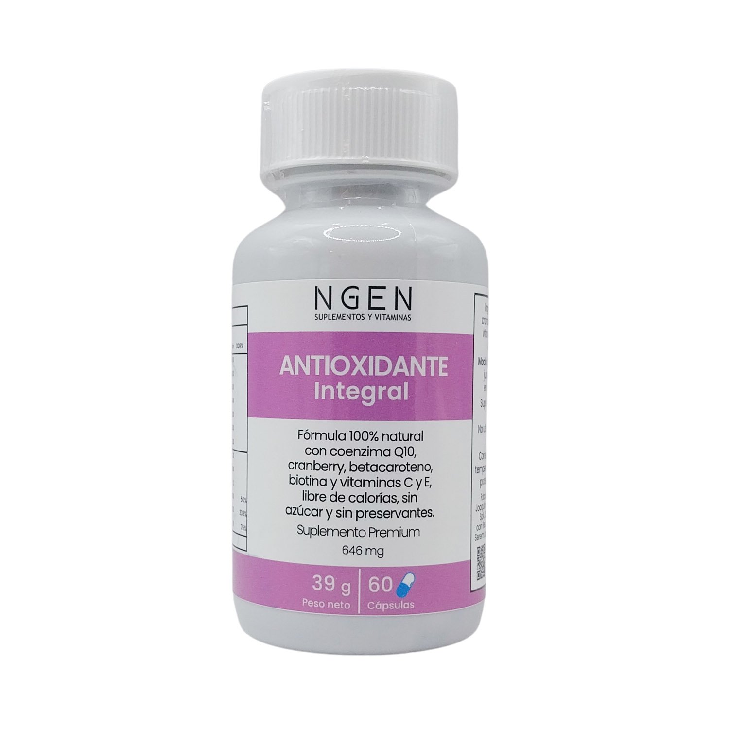 Suplemento antioxidante integral