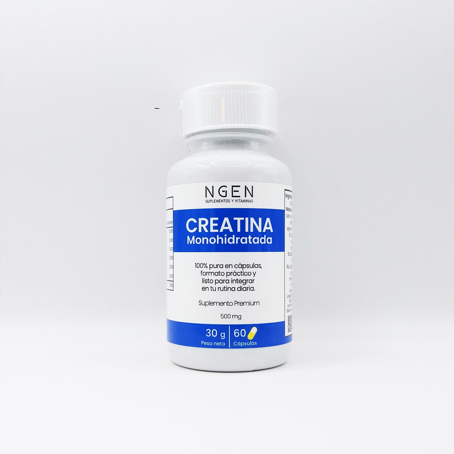 Suplemento creatina monohidratada