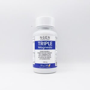 Suplemento triple magnesio